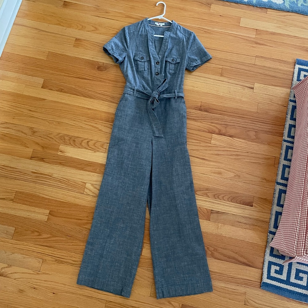 BODEN Chambray Jumpsuit